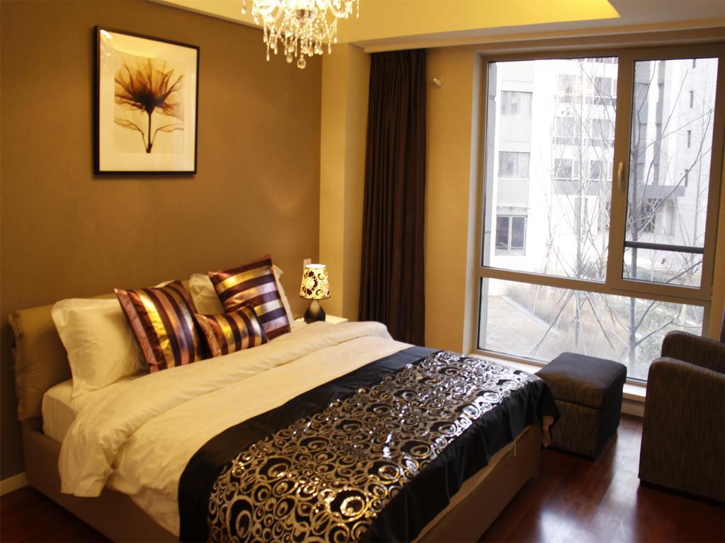 بكين Jiu Du Hui Serviced Apartment المظهر الخارجي الصورة