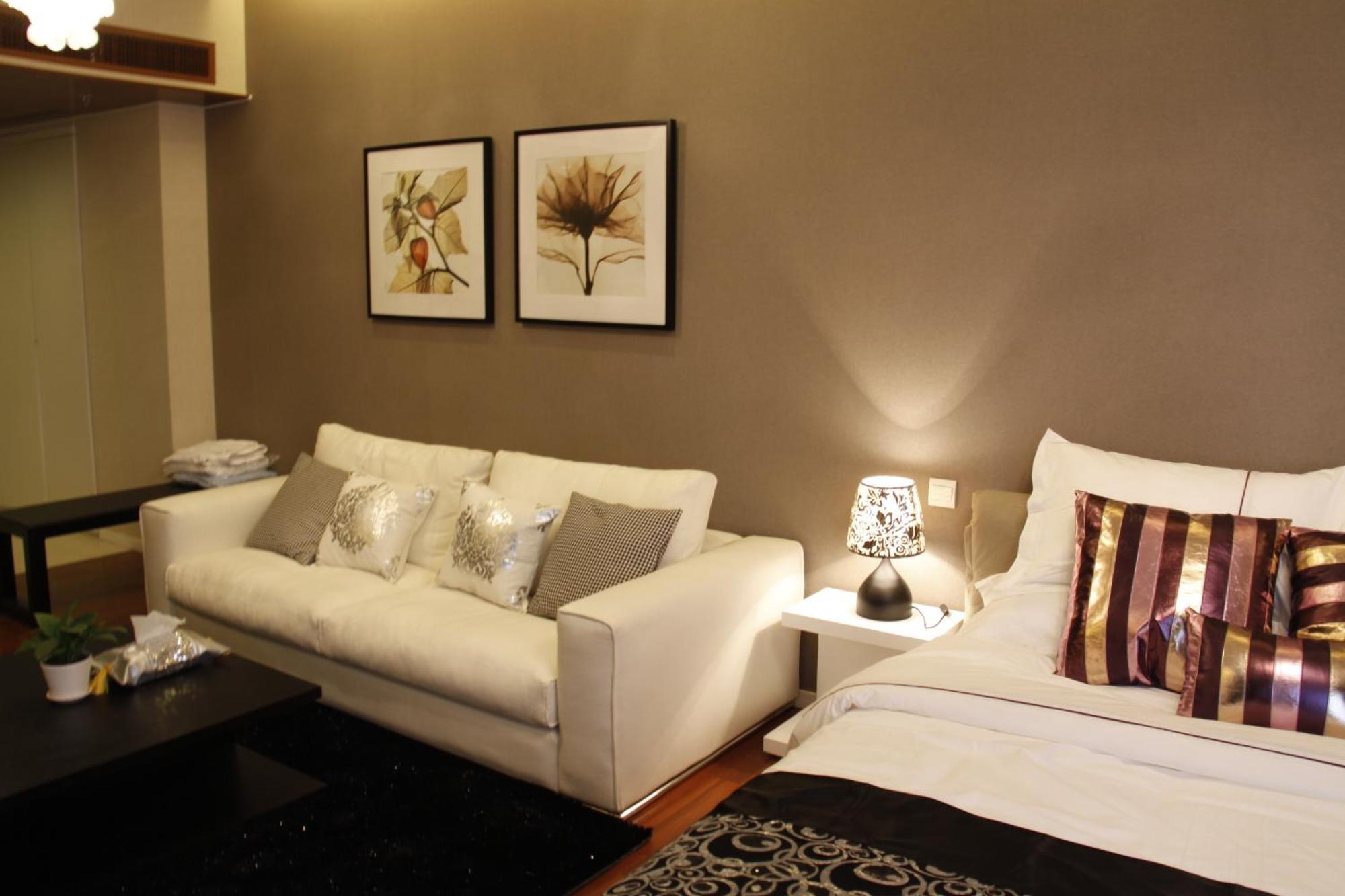 بكين Jiu Du Hui Serviced Apartment المظهر الخارجي الصورة