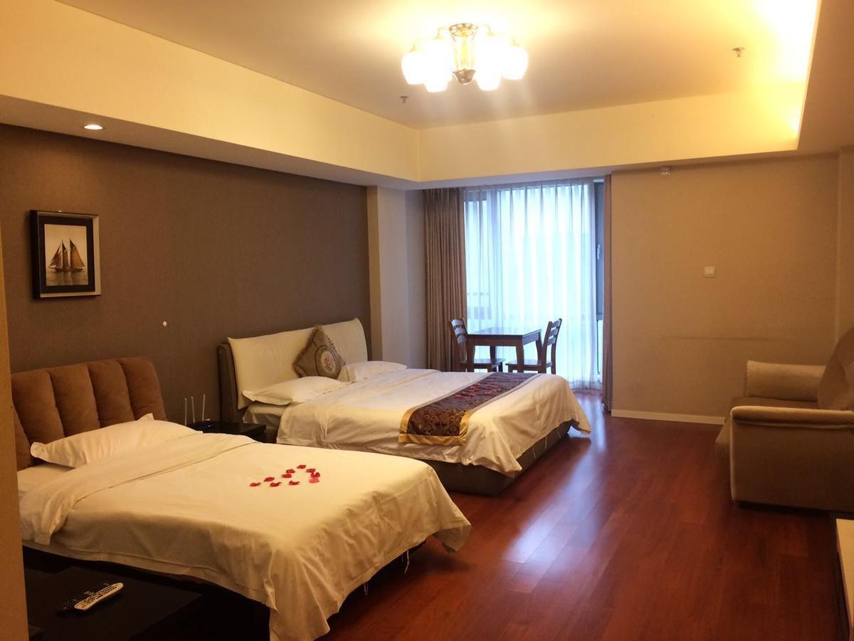 بكين Jiu Du Hui Serviced Apartment المظهر الخارجي الصورة