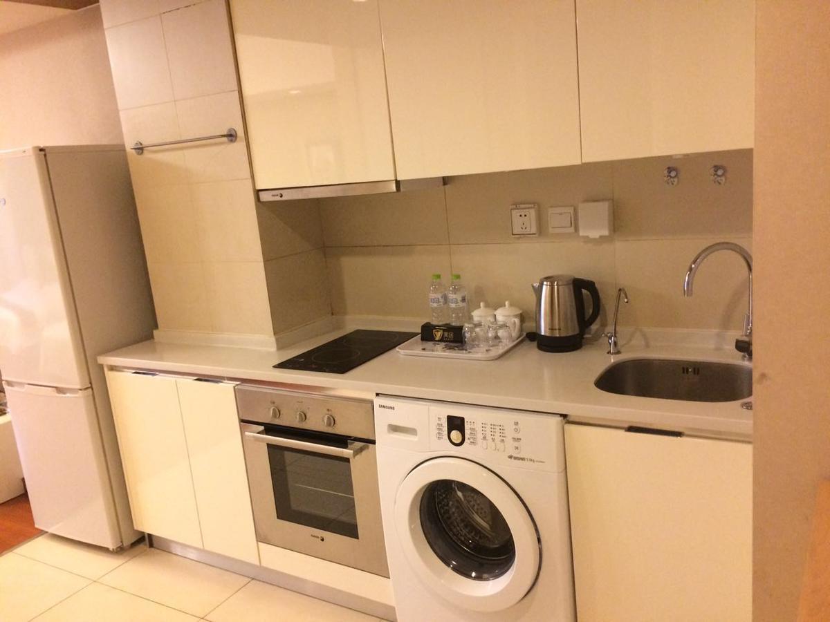 بكين Jiu Du Hui Serviced Apartment المظهر الخارجي الصورة