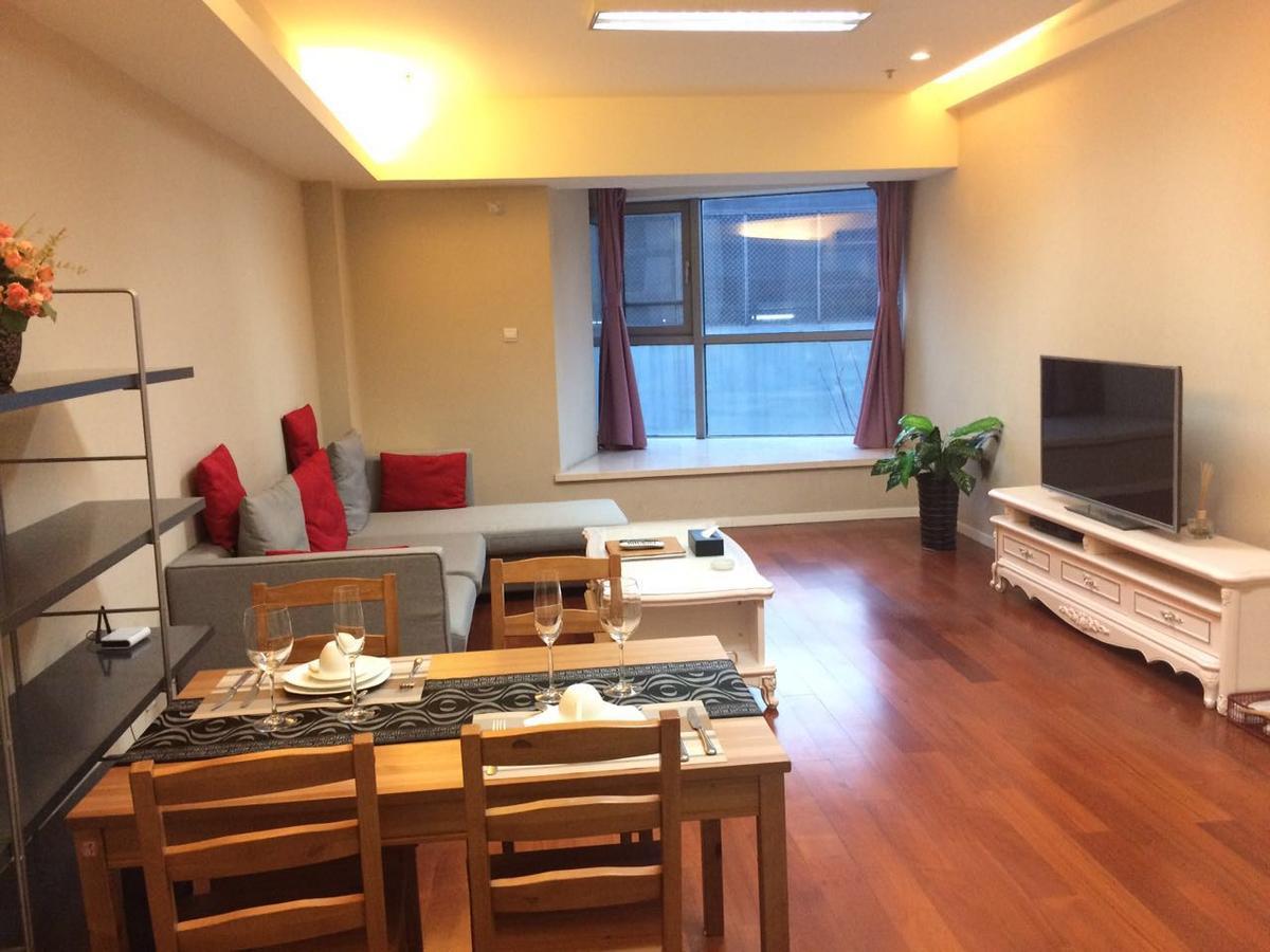 بكين Jiu Du Hui Serviced Apartment المظهر الخارجي الصورة