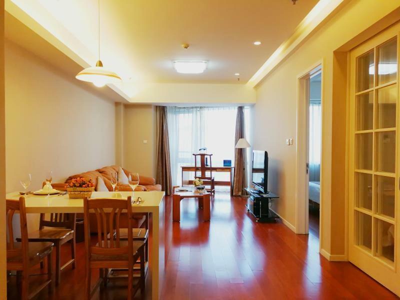 بكين Jiu Du Hui Serviced Apartment المظهر الخارجي الصورة