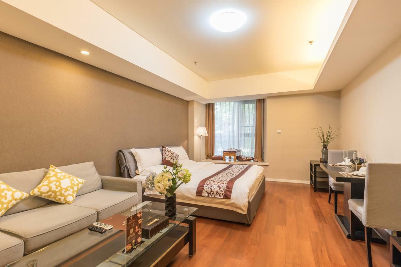 بكين Jiu Du Hui Serviced Apartment المظهر الخارجي الصورة