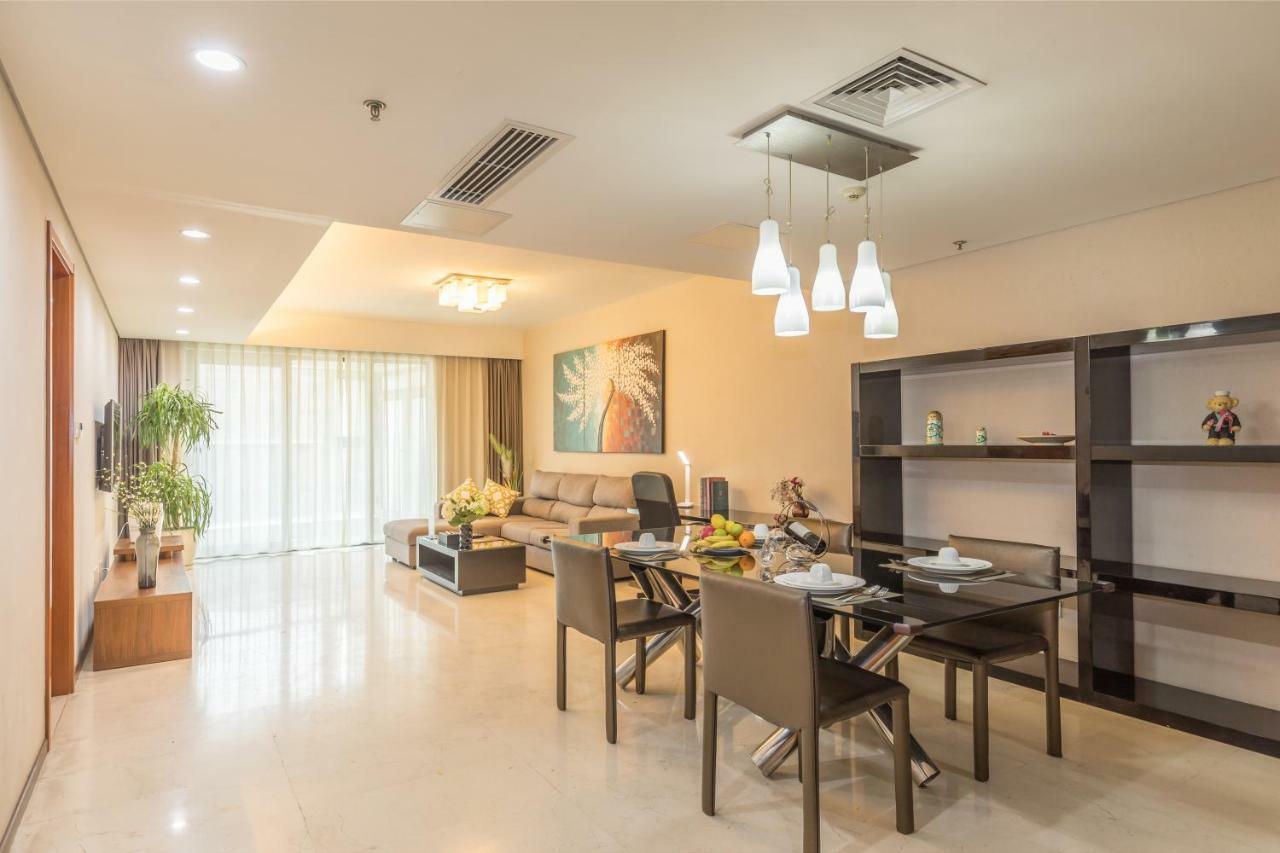 بكين Jiu Du Hui Serviced Apartment المظهر الخارجي الصورة