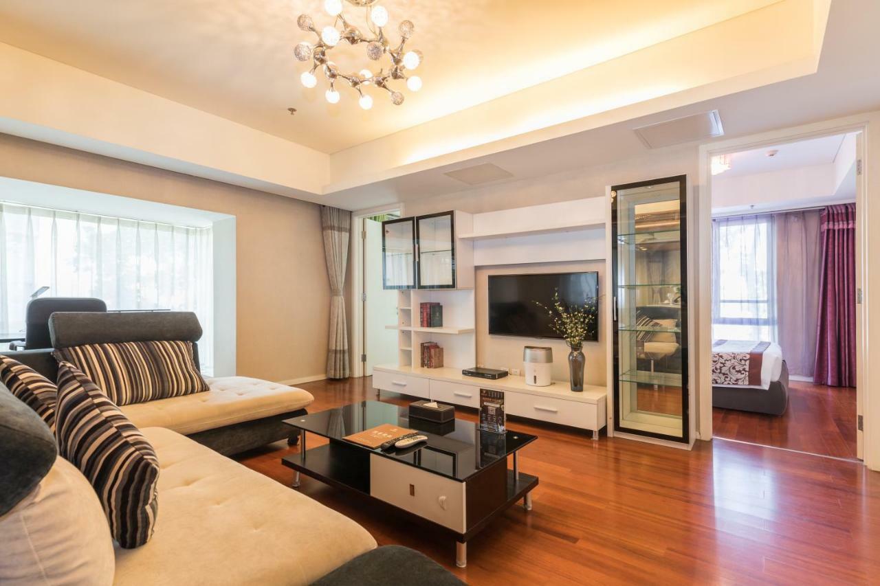 بكين Jiu Du Hui Serviced Apartment المظهر الخارجي الصورة