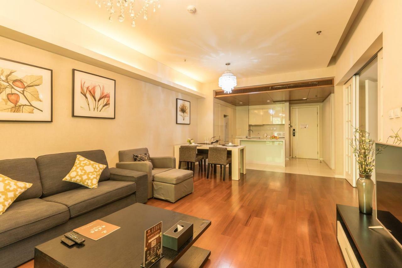 بكين Jiu Du Hui Serviced Apartment المظهر الخارجي الصورة