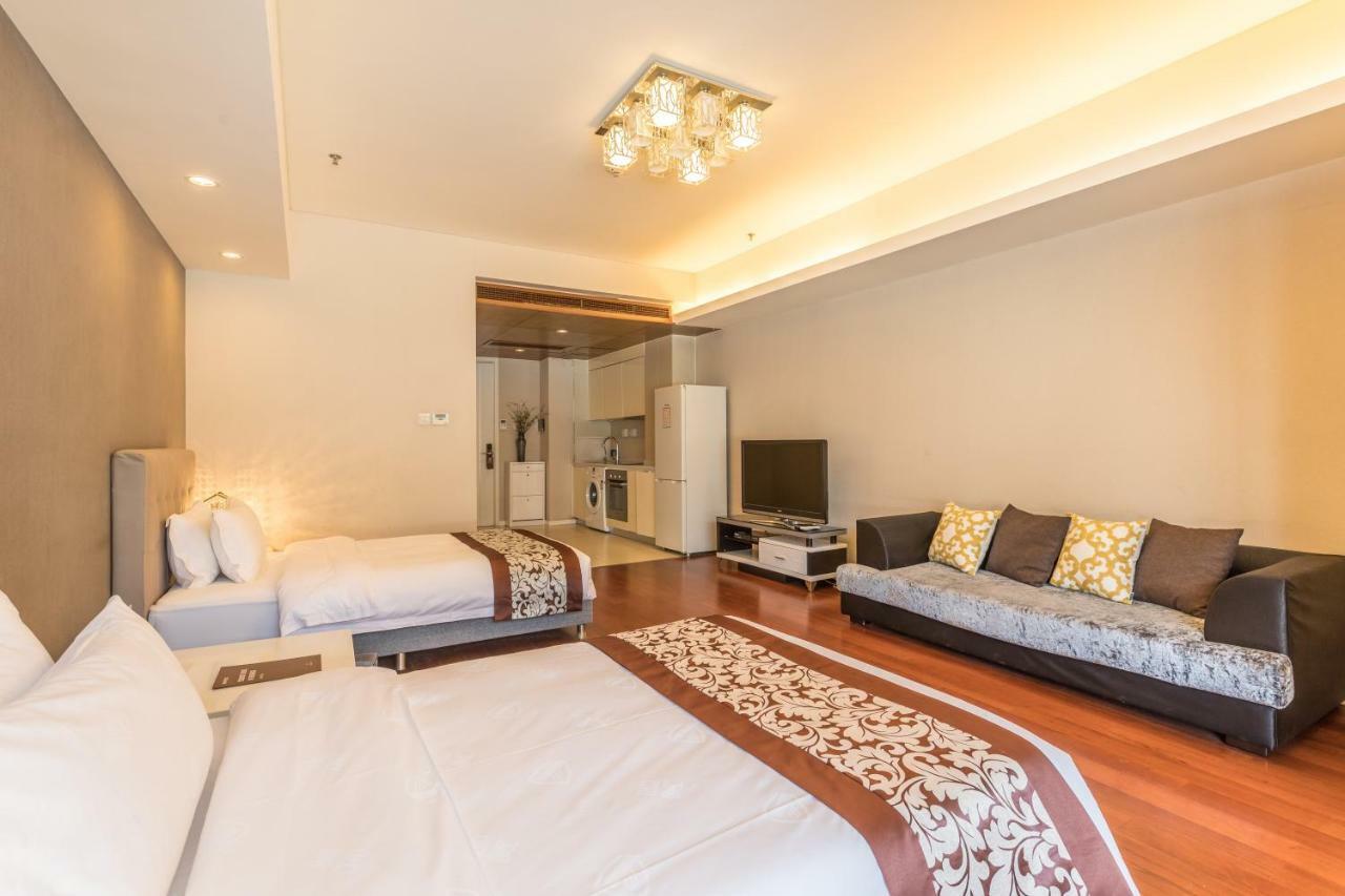 بكين Jiu Du Hui Serviced Apartment المظهر الخارجي الصورة