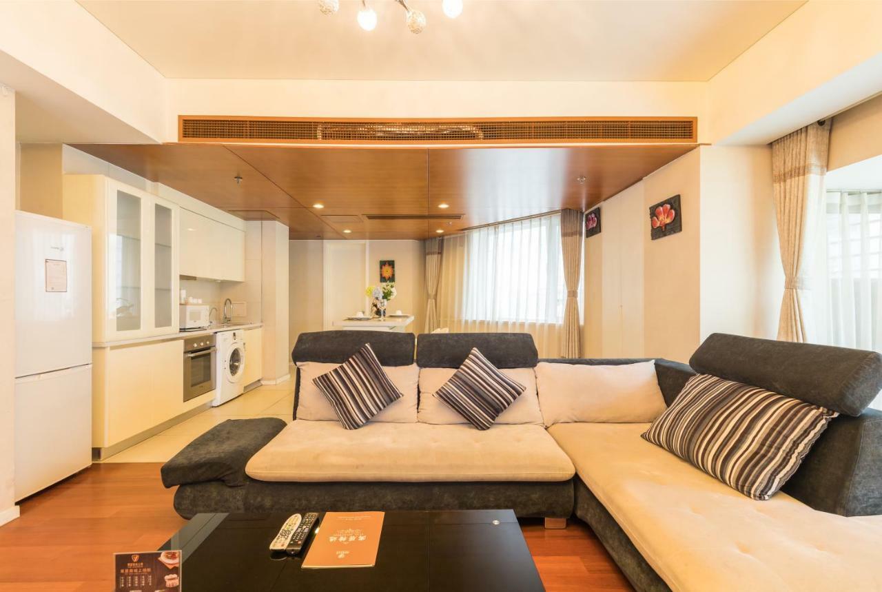 بكين Jiu Du Hui Serviced Apartment المظهر الخارجي الصورة