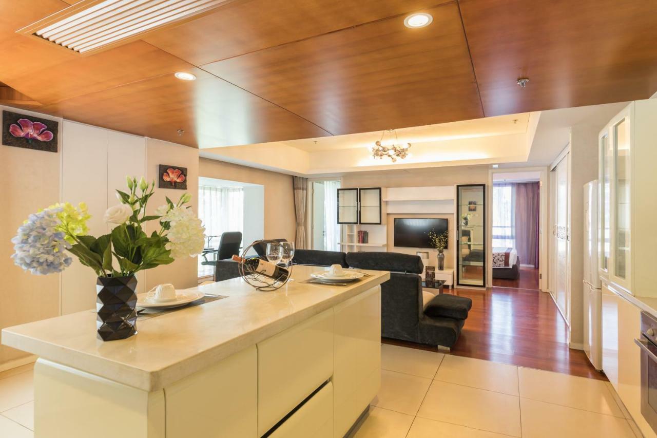 بكين Jiu Du Hui Serviced Apartment المظهر الخارجي الصورة