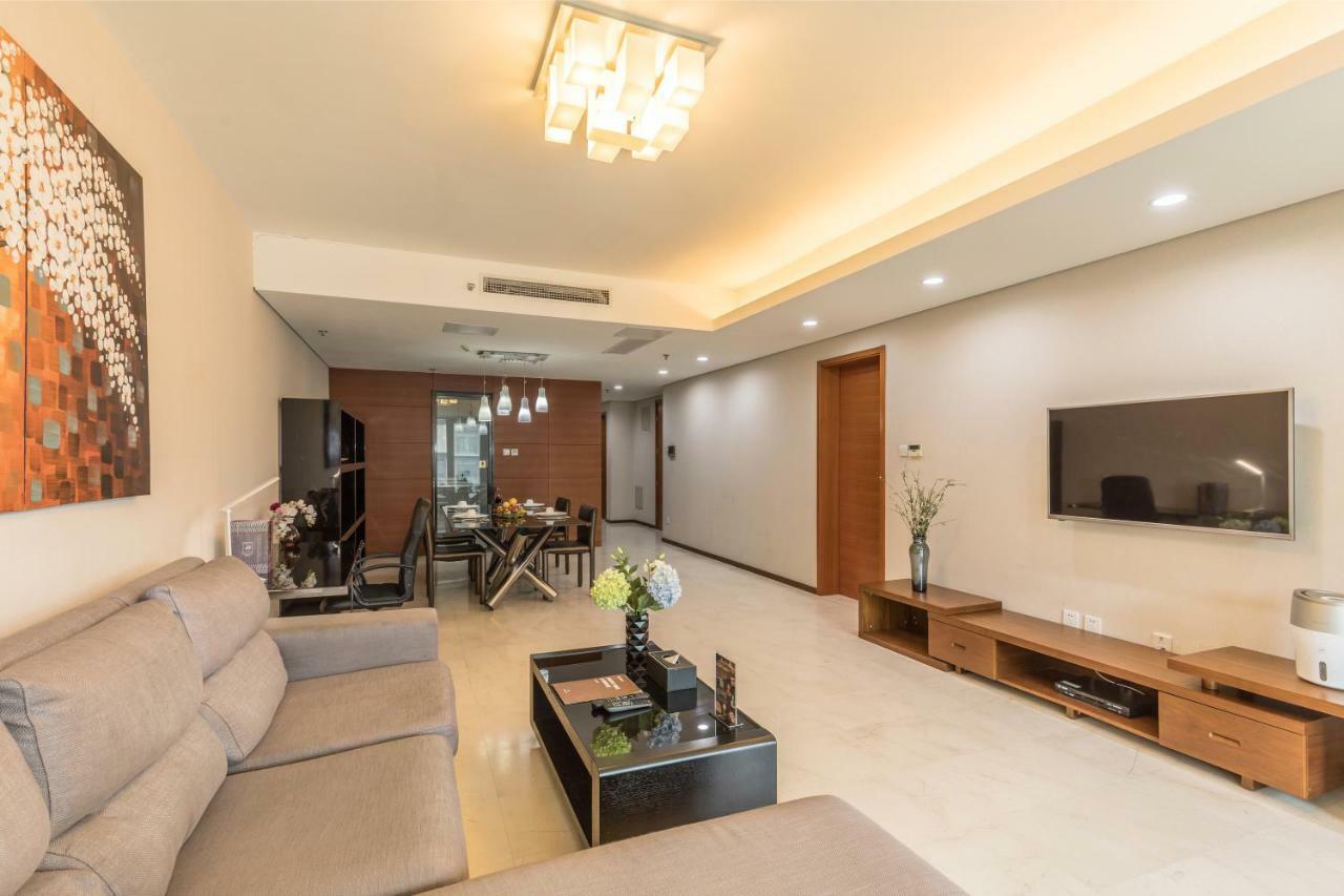 بكين Jiu Du Hui Serviced Apartment المظهر الخارجي الصورة