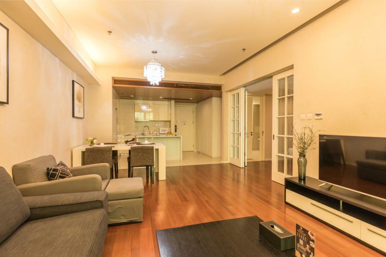 بكين Jiu Du Hui Serviced Apartment المظهر الخارجي الصورة