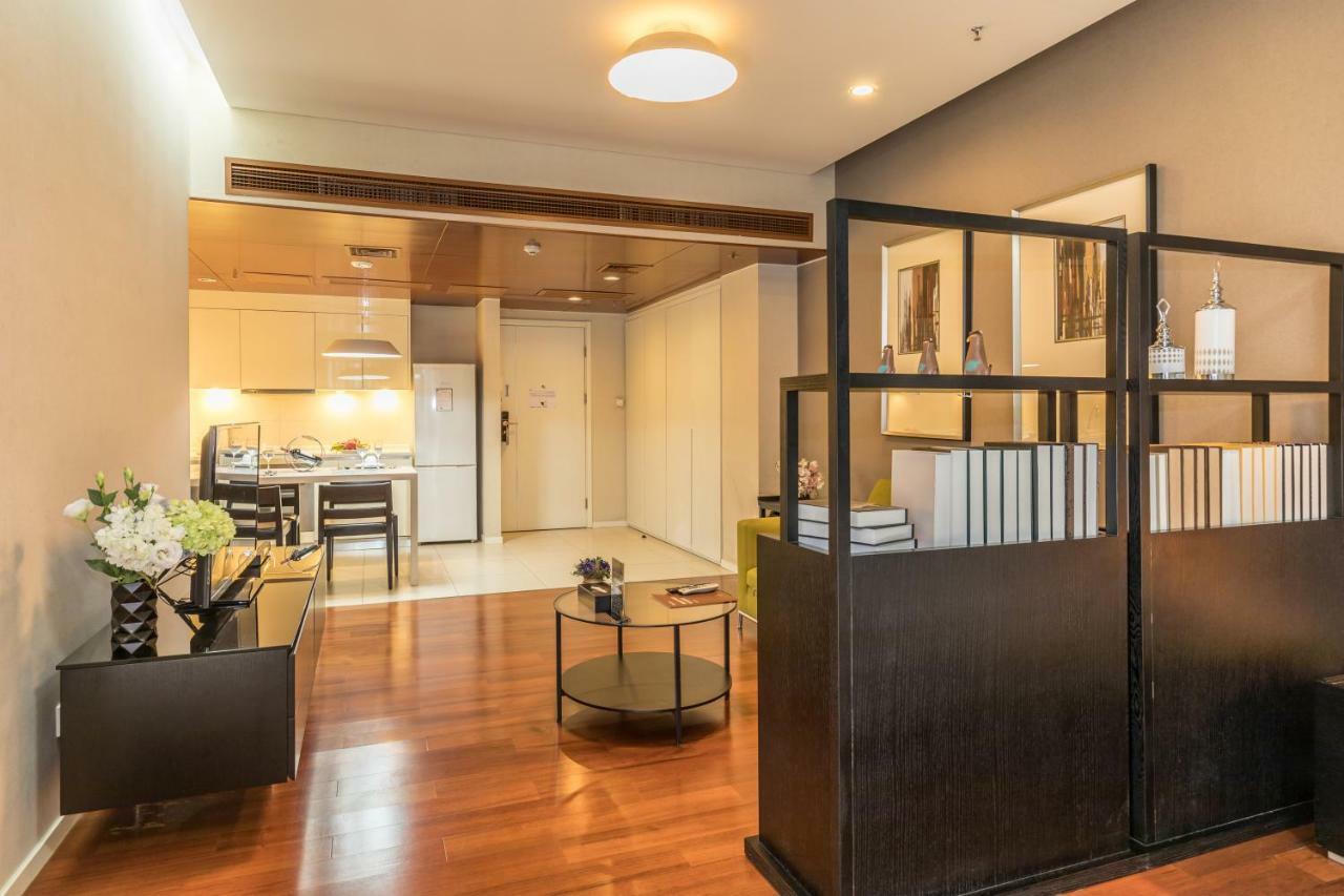 بكين Jiu Du Hui Serviced Apartment المظهر الخارجي الصورة