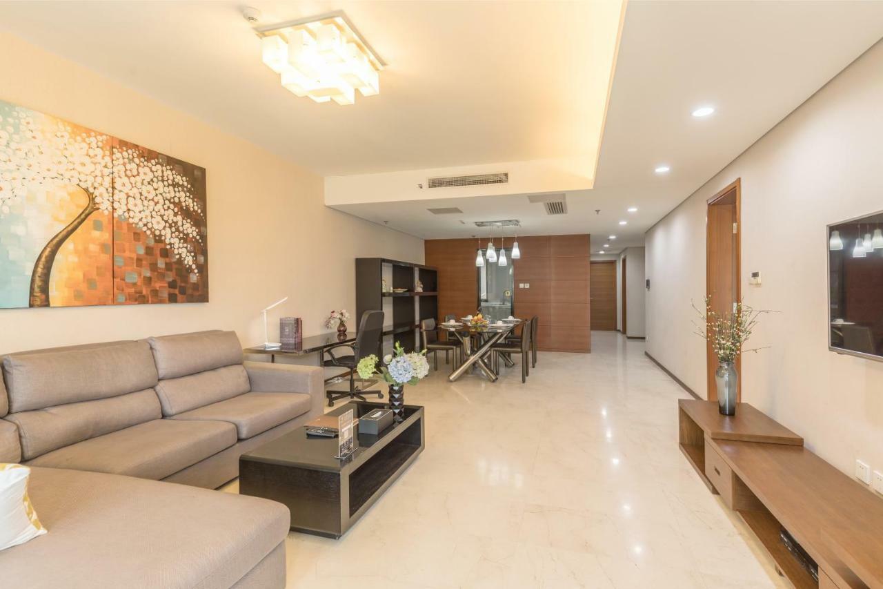 بكين Jiu Du Hui Serviced Apartment المظهر الخارجي الصورة