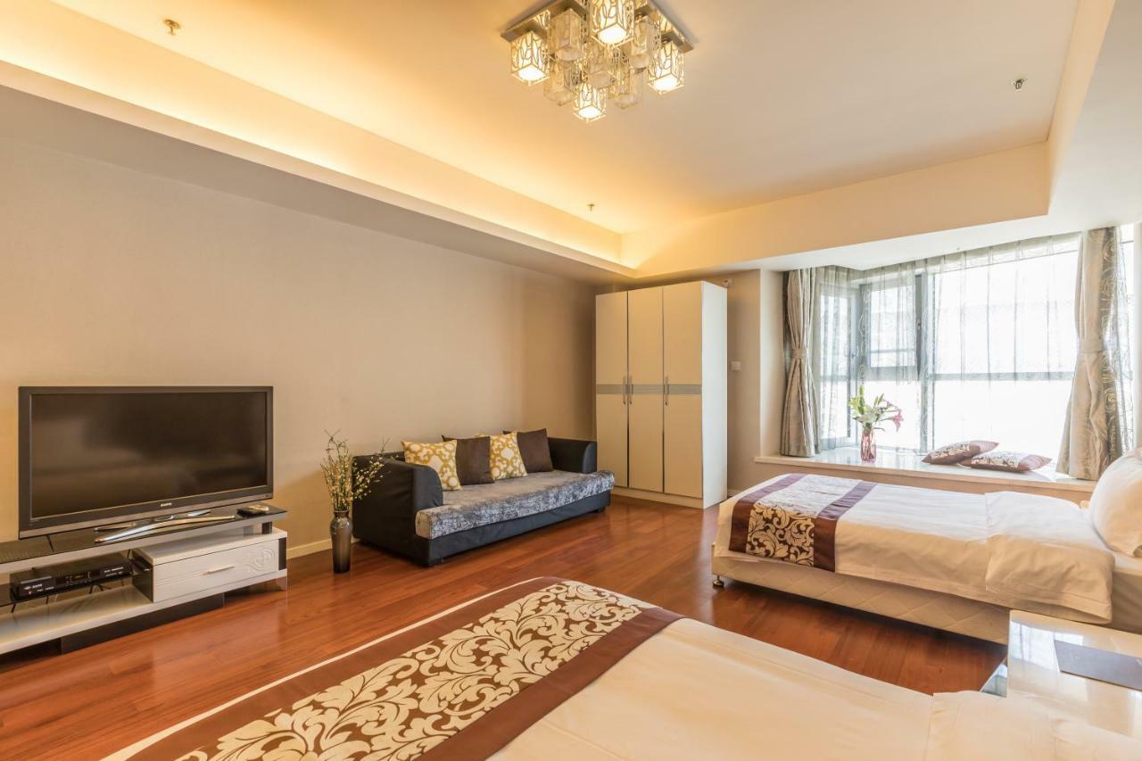 بكين Jiu Du Hui Serviced Apartment المظهر الخارجي الصورة