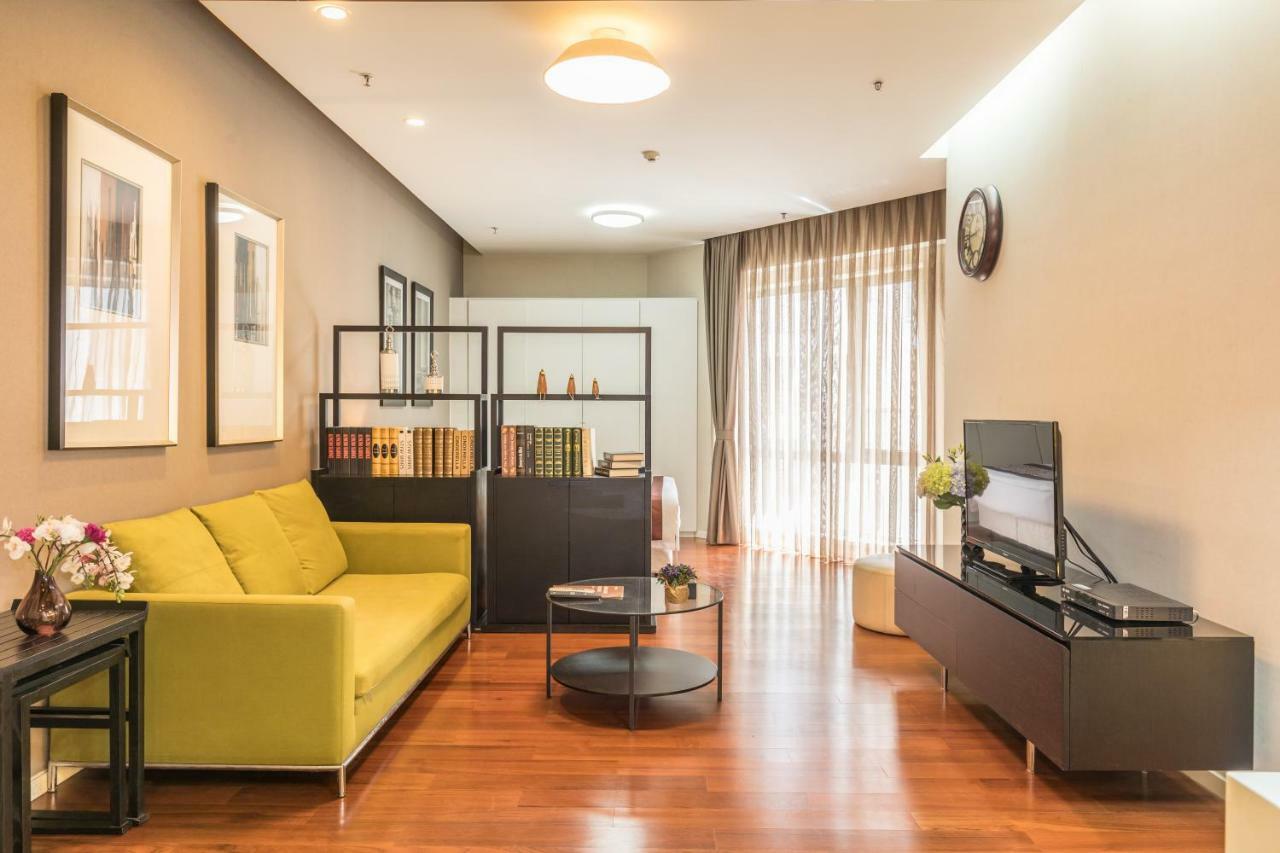 بكين Jiu Du Hui Serviced Apartment المظهر الخارجي الصورة