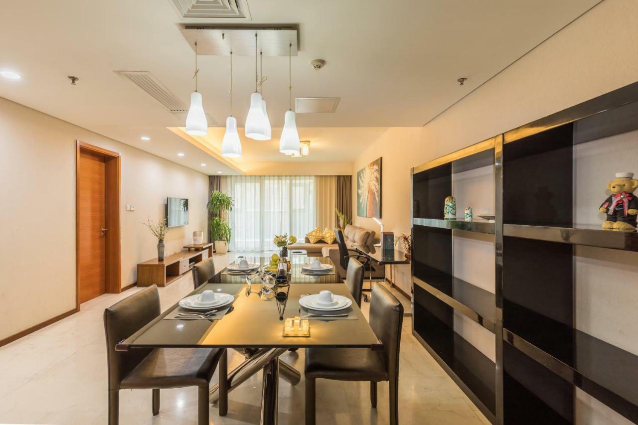 بكين Jiu Du Hui Serviced Apartment المظهر الخارجي الصورة
